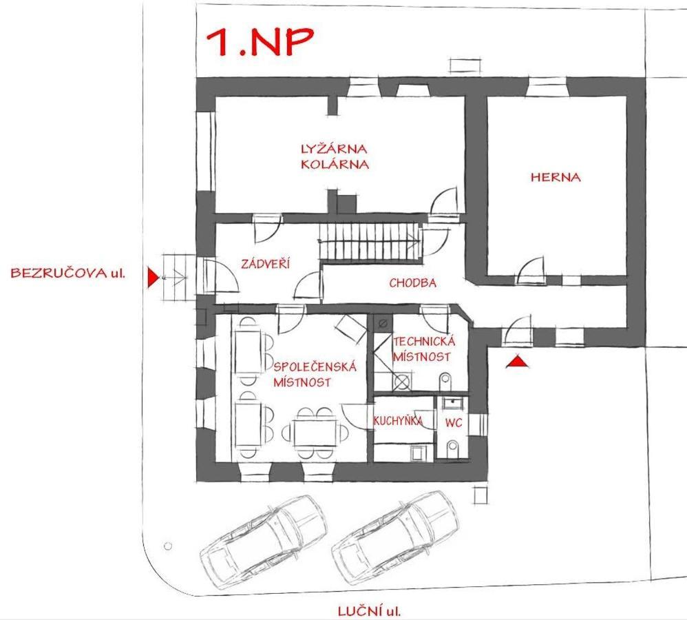 Apartmány U Muzea Horní Blatná Exterior foto