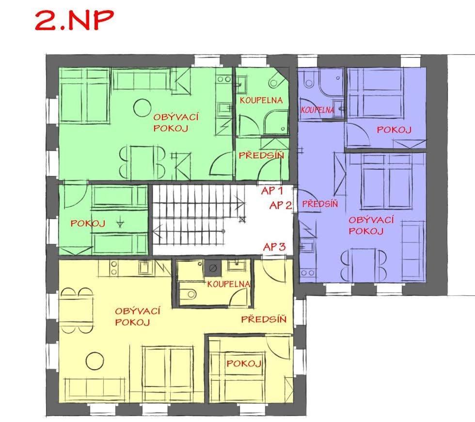 Apartmány U Muzea Horní Blatná Exterior foto